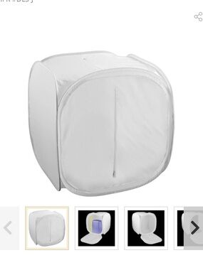 Portable White Photo Light Box Tent for Cameras & Product Photography